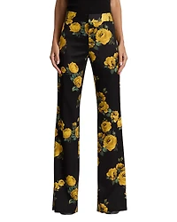 Alice and Olivia Livi Printed Floral Pants