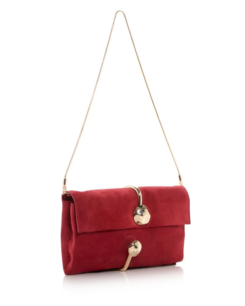 Amaya Suede Clutch