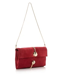 Amaya Suede Clutch
