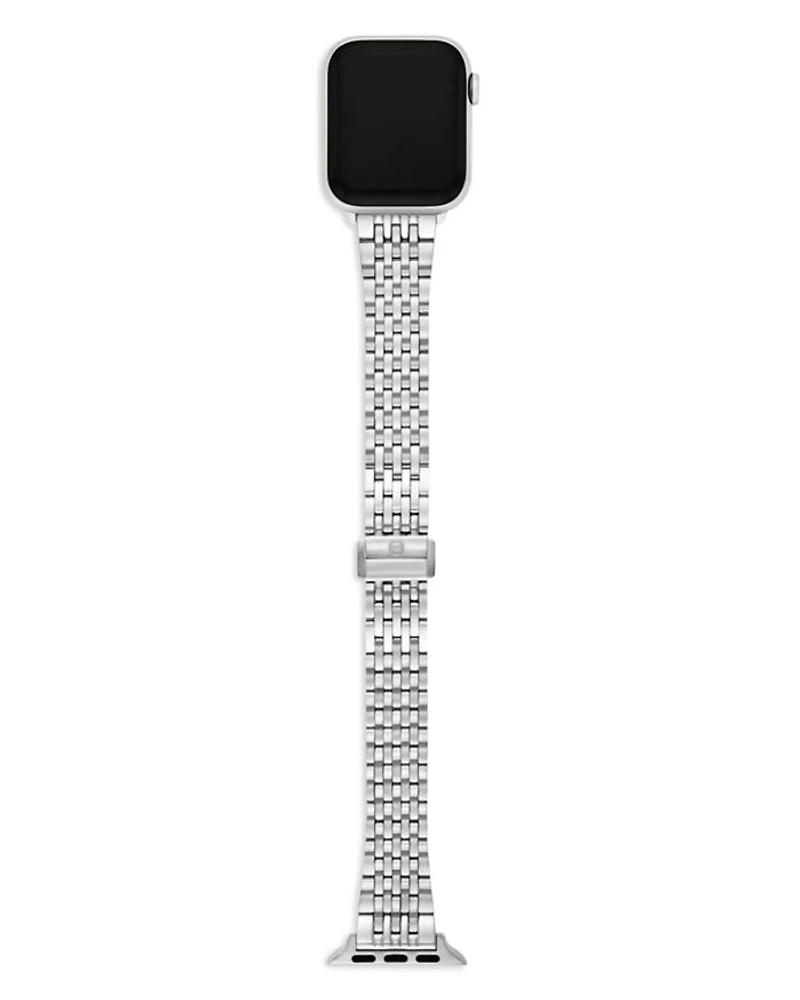 Tapered Seven Link Stainless Bracelet Band for Apple Watch