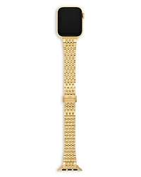 18K Gold Plated Bracelet Band for Apple Watch®, 38-49mm