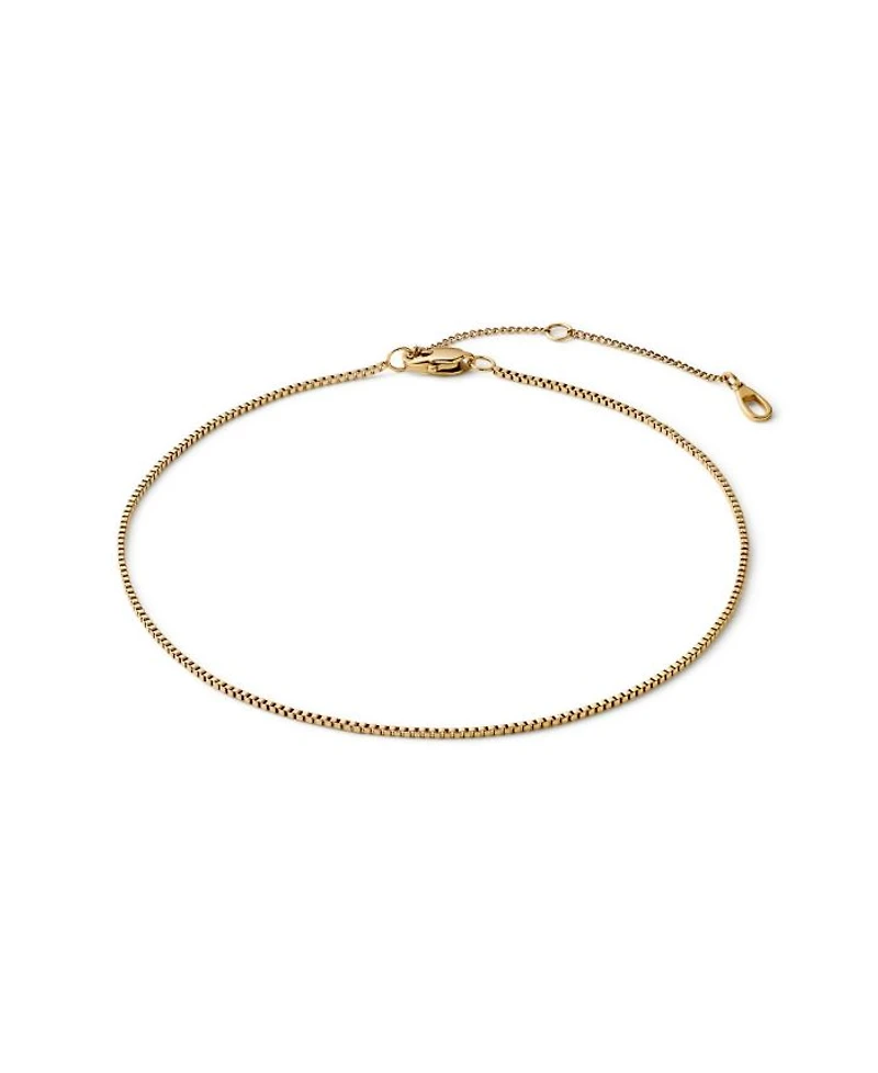 Alden Stainless Steel Gold Anklet