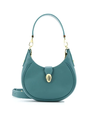 Small Serpenti Ellipse Crossbody Bag Leather