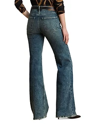 High Rise Flare Jeans