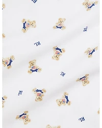 Polo Bear Cotton Bodysuit, Pack of 2 - Baby
