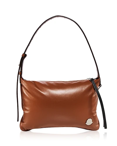 Moncler Vetta Nappa Leather Shoulder Bag