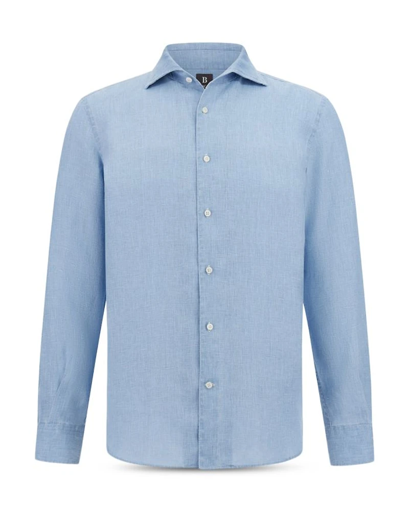 Linen Button Front Shirt