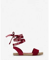 Women's Domra Flat Suede Sandals