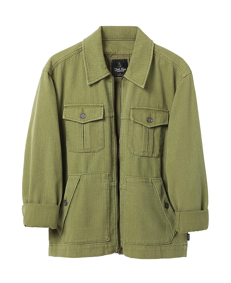 Junk Food Clothing Unisex Utility Twill Shacket