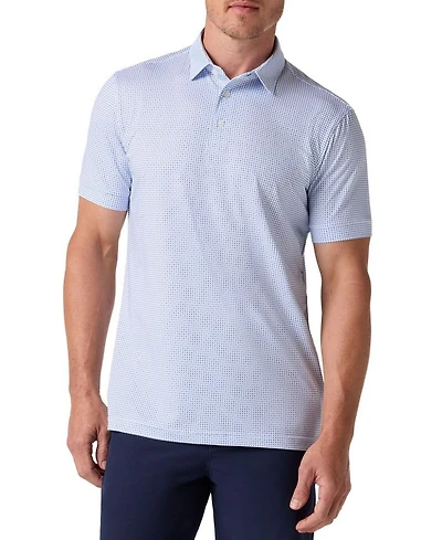 Versa Short Sleeve Polo White Multi Floral