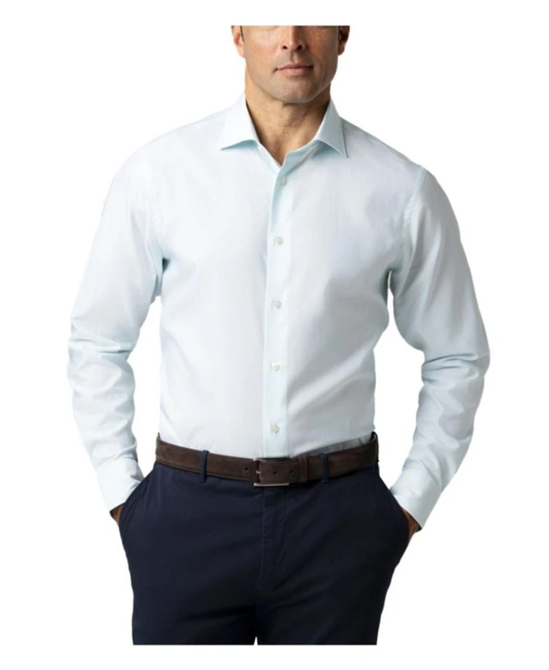 Reynolds Dobby Stripe Contemporary Fit Shirt