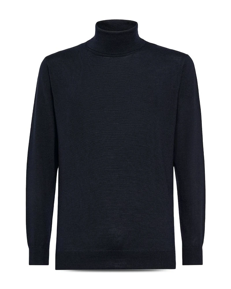 Merino Wool Turtleneck Sweater