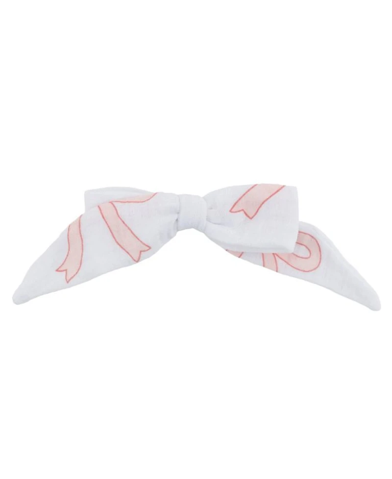 Girls' Tie Bow Big Bows in Pink Hair Clip - Baby