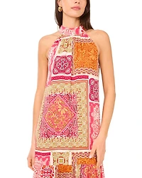 Printed Sleeveless Dress