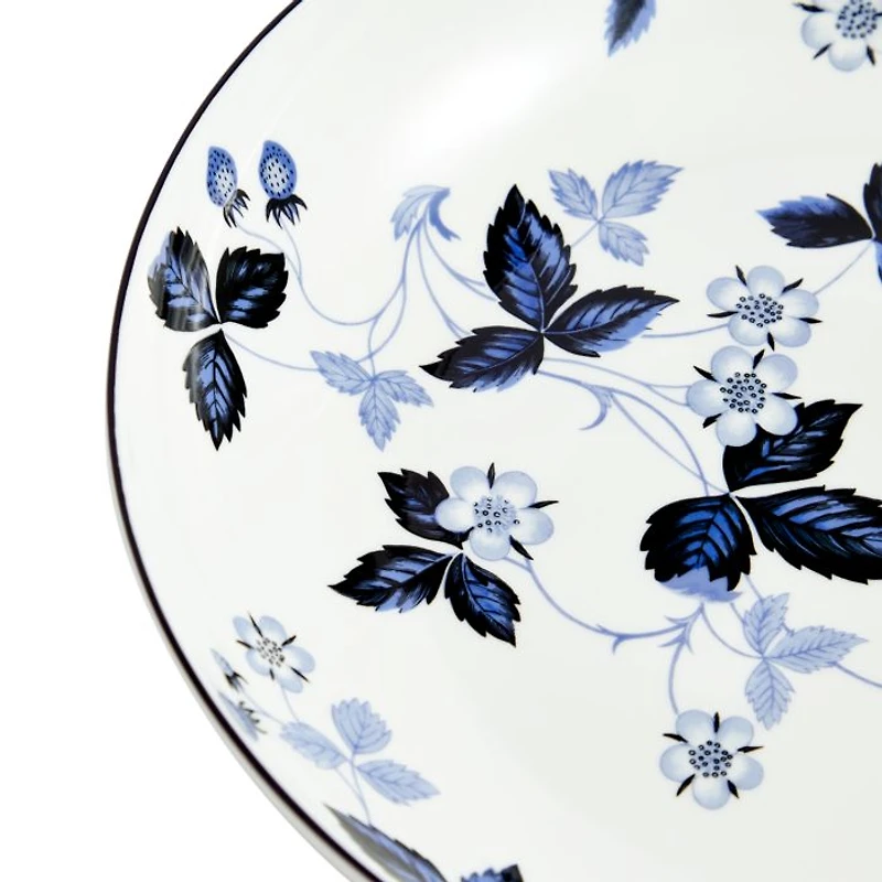 Wild Strawberry Inky Blue Pasta Bowl