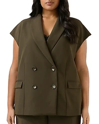 Estelle Plus Namib Short Sleeve Jacket