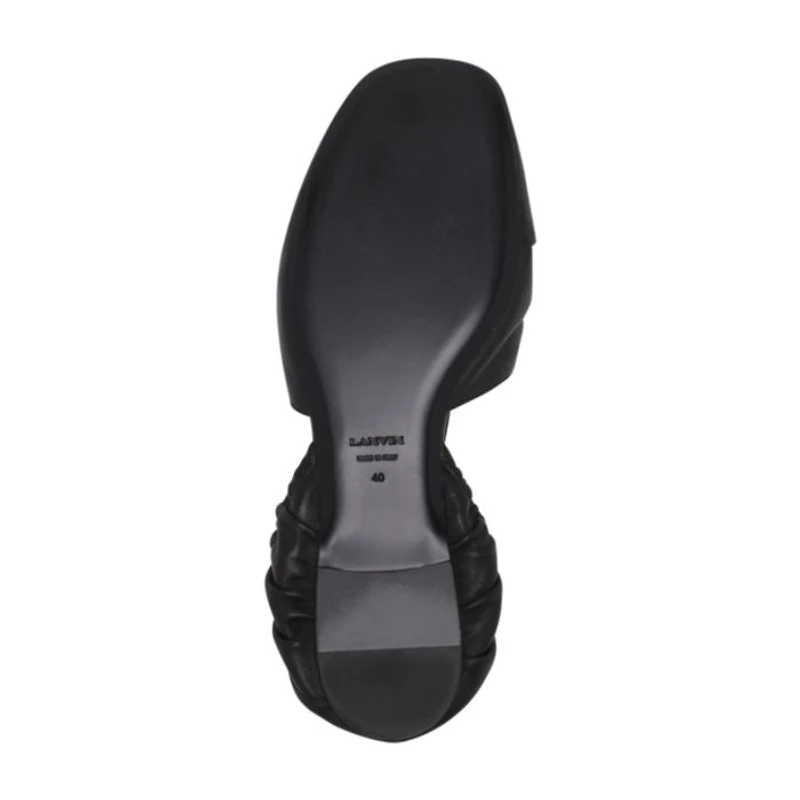 Women's Mesure Lace-Up Leather Ballerina