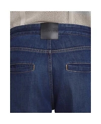 Straight Fit Denim Pants Light Wash