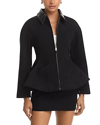 Line & Dot Eton Peplum Jacket