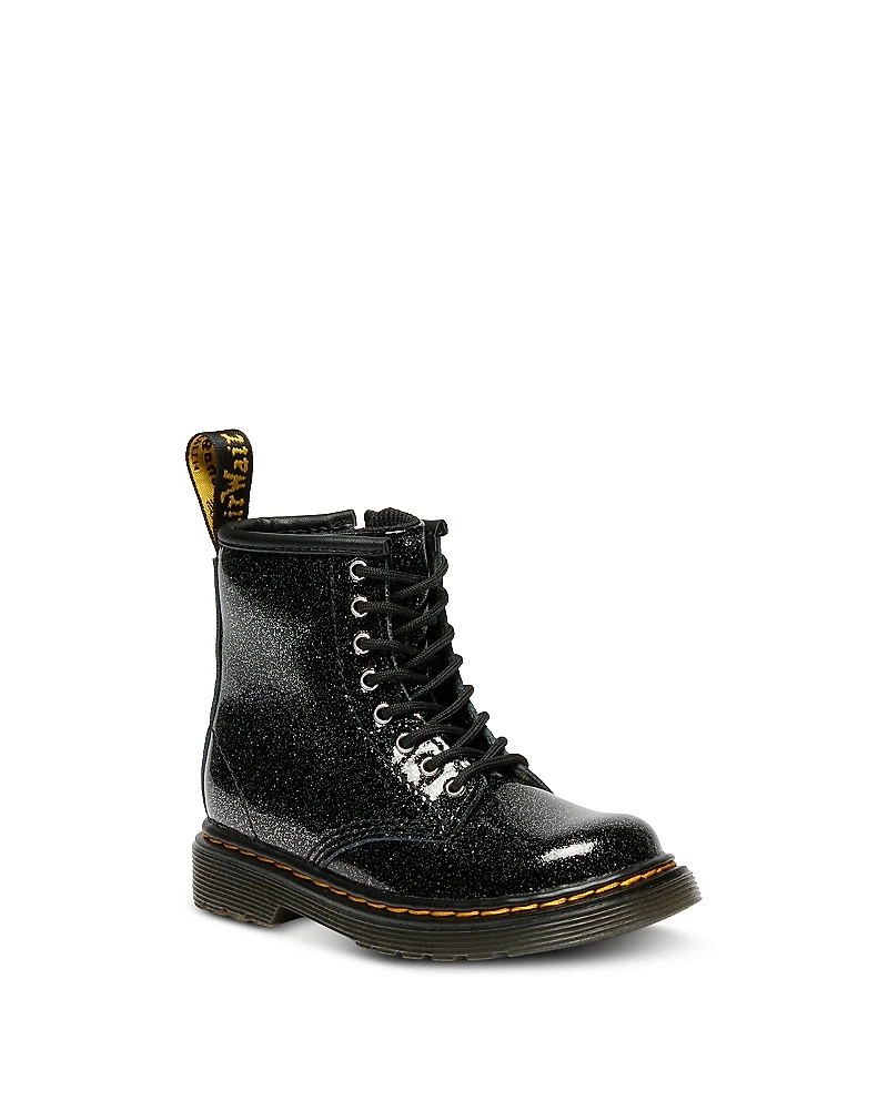 Dr. Martens Girls' 1460 Glitter Lace Up Boots - Toddler
