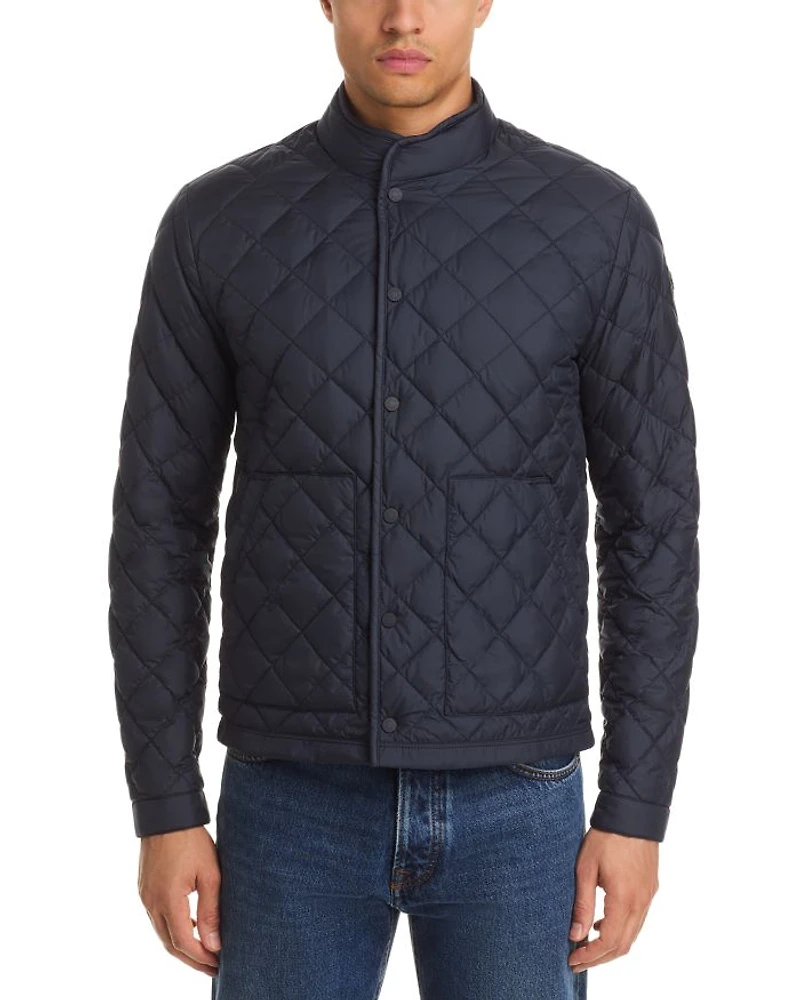 Oise Diamond Quilted Down Jacket