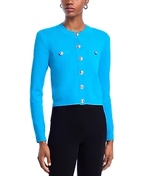 L'Agence Toulouse Cropped Cardigan