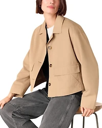 Short Trench Coat