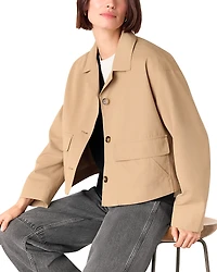 Whistles Short Trench Coat