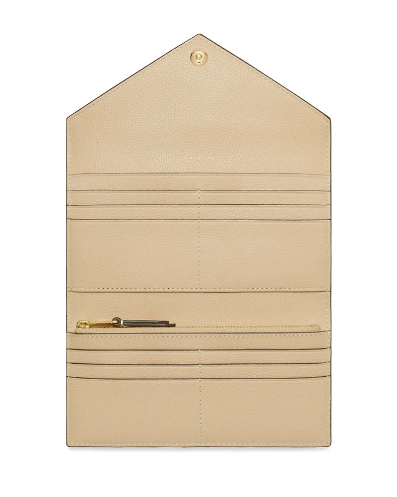 Color Block Envelope Wallet