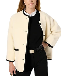 Gerard Darel Mireille Contrast Edge Jacket