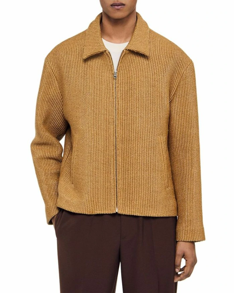Woven Raffia Jacket