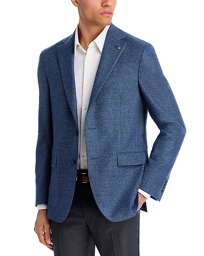 Jack Victor Midland Textured Solid Regular Fit Sport Coat