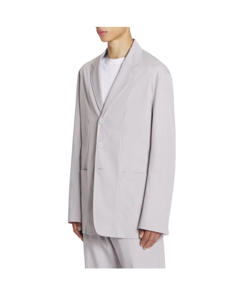 Straight Fit Cotton Jacket