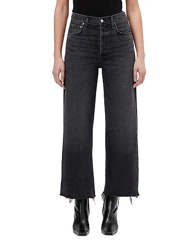 Agolde Ren High Rise Wide Leg Jeans