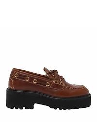 Maje Women's Chunky Boat Shoes