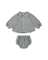 Rylee + Cru Girls' Nellie Check Shirt & Bloomers Set - Baby