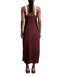 Asher Wave Craft Midi Dress