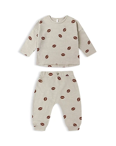 Rylee + Cru Boys' Football Print Tee & Pants Set - Baby