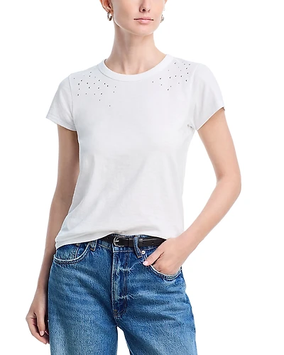 rag & bone Ombre Stud Tee