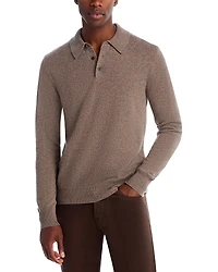 The Men's Store at Bloomingdale's Cashmere Three Button Polo Sweater - Exclusive