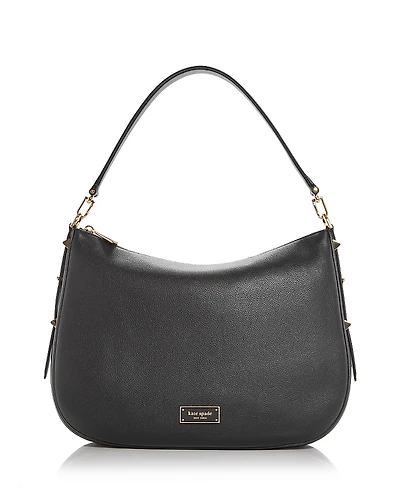 kate spade new york Liv Large Hobo Leather Shoulder Bag