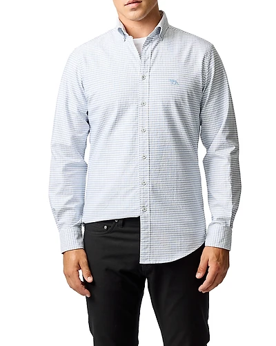 Rodd & Gunn Slim Fit Check Oxford 5 Long Sleeve Shirt