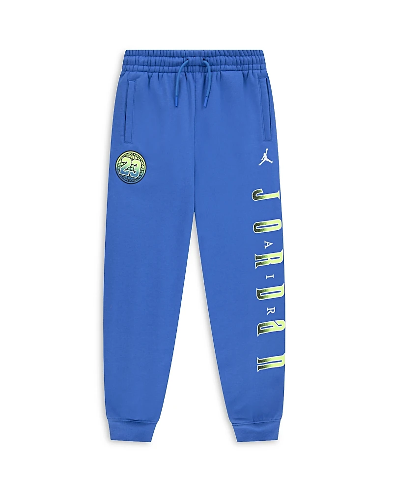Jordan Boys' Gametime Chenille Patch Sweatpants - Big Kid