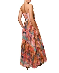 Bromley Strapless Tulle Gown
