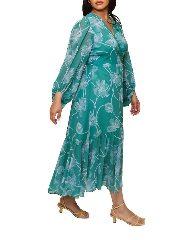 Plus Robyn Wrap Dress