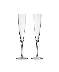 Elegance Champagne Trumpet Flute, Pair