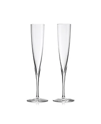 Waterford Elegance Champagne Trumpet Flute, Pair