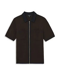 Baxter Zip Front Short Sleeve Shirt