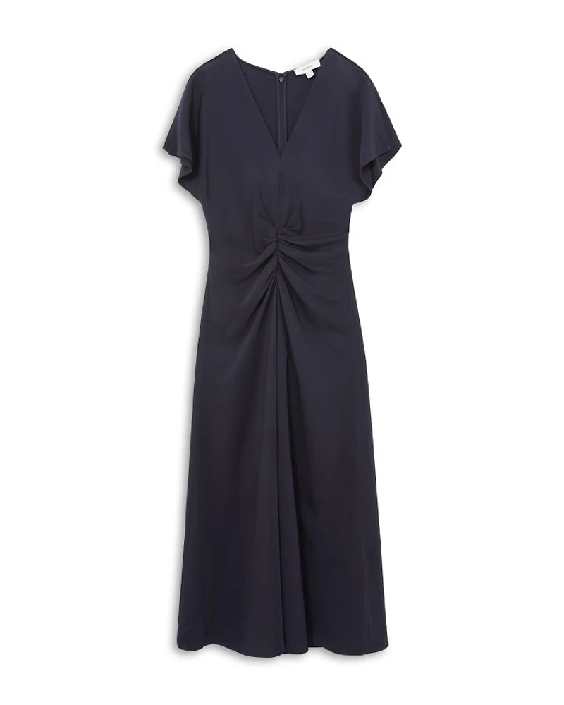 Rowe Ruched Front Workwear Dress