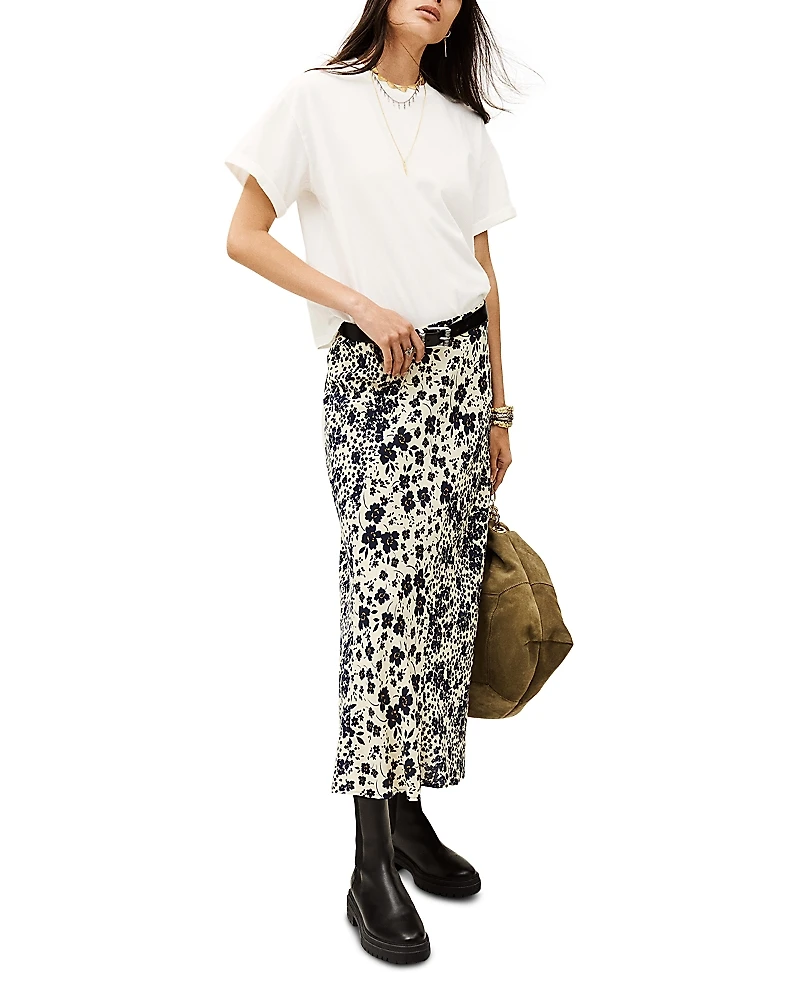 ba & sh Maelys Midi Skirt